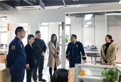 南通市崇川區消防大隊領導蒞臨我公司參觀指導